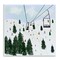 Stupell Industries Ski Lift & Slopes Wall Plaque Art Design by Ashley Singleton